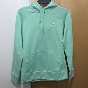 Turquoise Adidas Light Hoodie